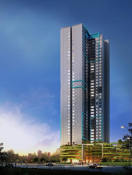 Seasons Avenue - tận hưởng cuộc sống đẳng cấp trong chương trình ưu đãi đặc biệt - 1 Phối cảnh tòa căn hộ Sonata Premier của Dự án Seasons Avenue