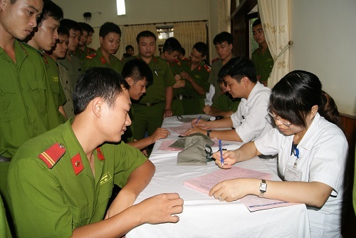 Mức đóng BHYT đối với sĩ quan, chiến sĩ CAND - 1 Ảnh minh họa - Internet