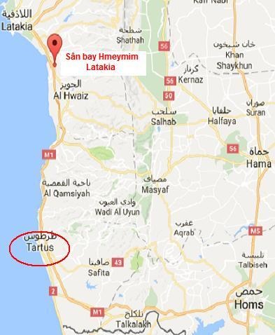 Nga quyết giữ Syria, tái hùng cứ Trung Đông/Địa Trung Hải - 2 Vị trí quan trọng của 2 căn cứ không quân và hải quân Nga ở Syria