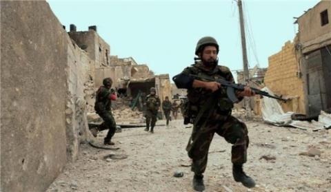 Quân đội Syria thắng lớn ở Aleppo - 1 Quân đội Syria đánh chiếm quận công nghiệp chủ chốt ở tây Damascus. (Ảnh: FARS News)