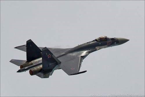 Máy bay chiến đấu Su-35S trong biên chế Không quân Nga. Ảnh: TASS