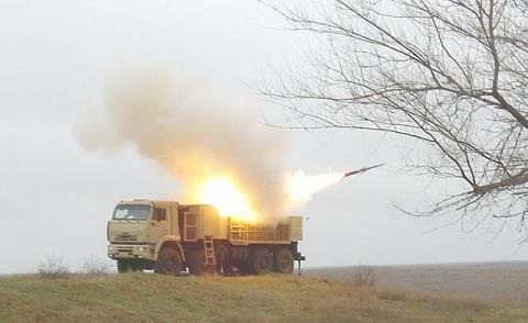 Đòn kép của Nga với phương Tây - 1 Hệ thống Pantsir-S1.