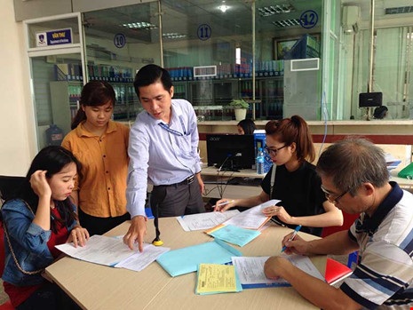 Đại học dè dặt phương án tuyển sinh riêng - 1 Thí sinh đăng ký xét tuyển vào các trường ĐH, CĐ năm 2016. (Ảnh: P.Điền)