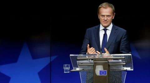 Sợ khủng hoảng, EU lục đục vì trừng phạt Nga - 1 Chủ tịch Hội đồng châu Âu Donald Tusk.