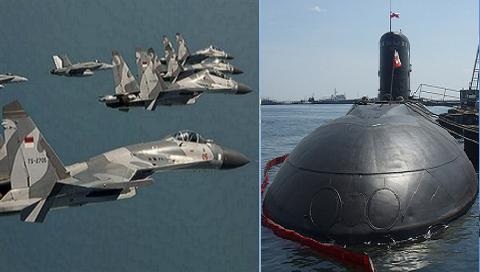 Indonesia sẽ là “Vua vũ khí Nga” tại Đông Nam Á? - 1
Máy bay chiến đấu Su-27, Su-30 và Su-35 cùng với tàu ngầm Kilo sẽ là xương sống của quân đội Indonesia