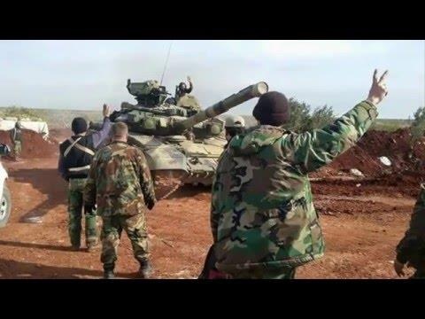 Mỹ gây khó cho Nga trong chiến dịch giải phóng Aleppo - 1 Tăng T-90 trong chiến dịch giải phóng Aleppo.