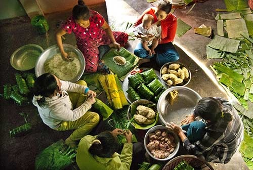 Làm "osin" 10 ngày, Tết ơi đừng đến nữa! - 1 Tết là nỗi ám ảnh cho không ít chị em phụ nữ. Ảnh có tính chất minh họa, nguồn: Internet