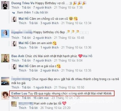 Trấn Thành quan hệ ngầm với Mai Hồ? - 1 Lời chúc của Hari Won không nhận được phản hồi của Mai Hồ