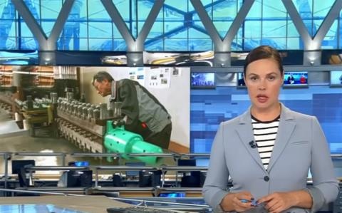 Nga chứng minh vũ khí điện từ Mỹ xếp thứ 2 - 1 Truyền hình Nga công bố hình ảnh thử nghiệm vũ khí điện từ.