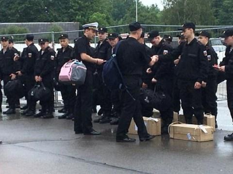 Thuyết âm mưu Nga chiếm toàn châu Âu: Bộ binh Kaliningrad - 1 Lính Hải quân Nga ở Kaliningrad.