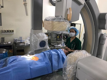 Xúc động cô bé nhiễm HIV truyền cảm hứng cho các bác sỹ - 1 Hình ảnh bệnh nhân sau can thiệp (Ảnh: BS chia sẻ)