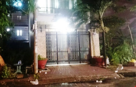 Giải cứu 1 người Đài Loan bị giang hồ bắt cóc đòi nợ - 1 Căn nhà trên đường số 7A - nơi người đàn ông Đài Loan bị nhóm giang hồ nhốt.