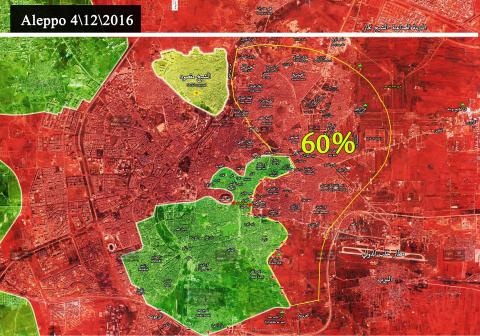Quân Syria thắng lớn ở Aleppo, chiến trường Mosul đỏ lửa - 1 Cuộc tấn công giai đoạn 2 khởi động vào phía Bắc Aleppo. Ảnh: South Front
