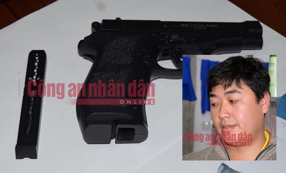 Chân dung tên cướp BIDV Huế trong vai gã chồng “lương thiện” - 1 Chân dung tên cướp ngân hàng Nguyễn Hoàng Tâm.