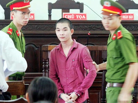 Bị cáo Phan Thanh Liêm tại phiên tòa sơ thẩm. Ảnh: T.TÙNG