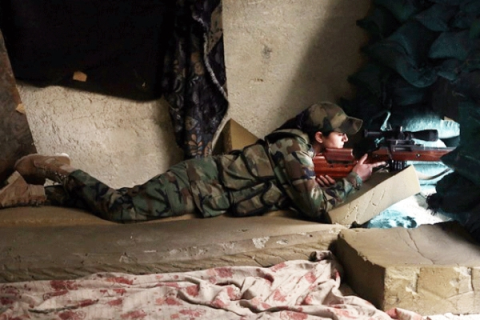 Nga thay đổi chiến thuật tại Syria với vũ khí mới - 1 Súng bắn tỉa Nga mới viện trợ quân chính phủ Syria.