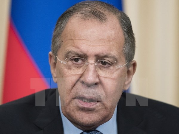 Nga công bố kế hoạch trục xuất các nhà ngoại giao Mỹ - 1 Ngoại trưởng Nga Sergey Lavrov. (Nguồn: AP/TTXVN)