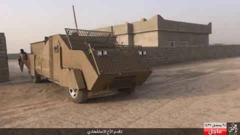 Tại sao Thổ Nhĩ Kỳ thua đau ở Al-Bab? - 1 Loại xe đánh bom (VBIED) của IS gây khó khăn trên chiến trường Syria