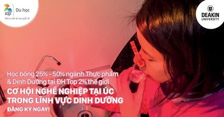 Cơ hội việc làm toàn cầu dành cho sinh viên ngành dinh dưỡng và thực phẩm - 1 Cơ hội việc làm toàn cầu dành cho sinh viên ngành dinh dưỡng và thực phẩm - 1
