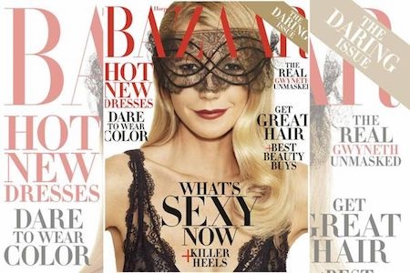 Gwyneth Paltrow gây ấn tượng khi xuất hiện trên trang bìa tạp chí