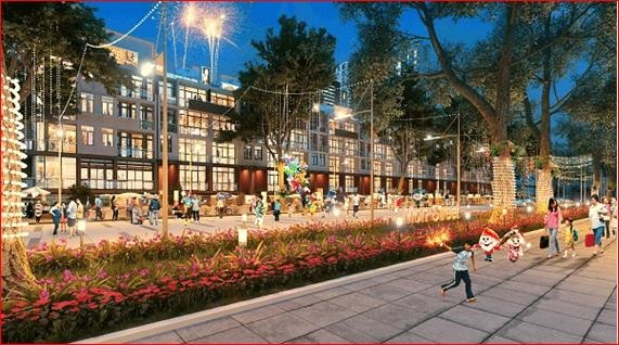 Xu hướng phát triển mới của nhà mặt phố - 1 Dự án shophouse trong khu đô thị Mỹ Đình