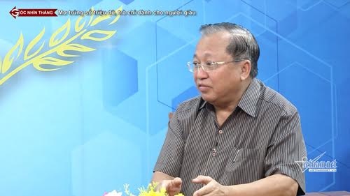 92 tỷ đồng trả thưởng lấy đâu ra: Xổ số có bị lỗ? - 2
GS Hà Tôn Vinh trong một cuộc trả lời phỏng vấn báo VietNamNet