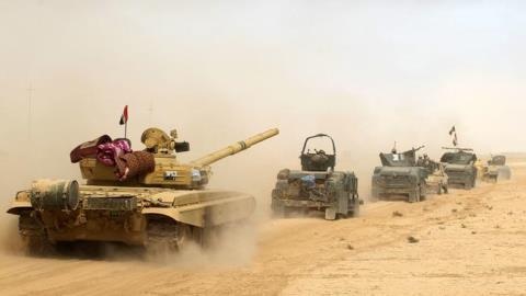 Nga đoán trước Mỹ mở đường đưa IS từ Mosul sang Syria - 2 Các lực lượng Iraq áp sát Mosul