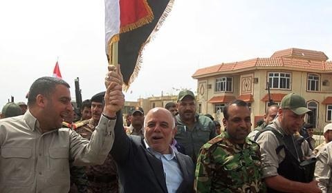 IS hoảng loạn tháo chạy, quân đội Iraq kiểm soát Mosul - 2 Thủ tướng Iraq tới chiến tuyến ngoại vi Mosul. Ảnh: Farsnews