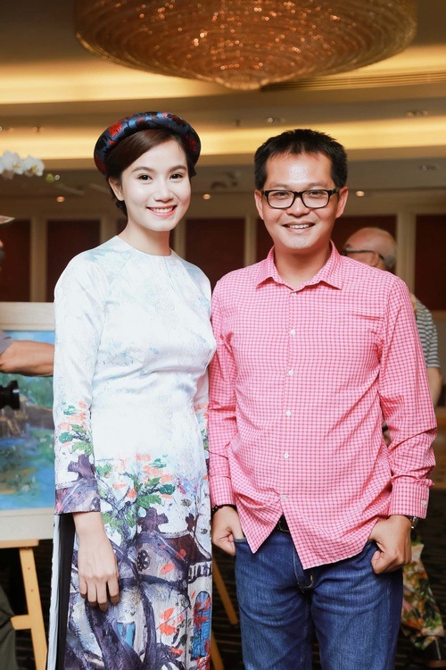 NSND Trung Hiếu và diễn viên Lương Giang