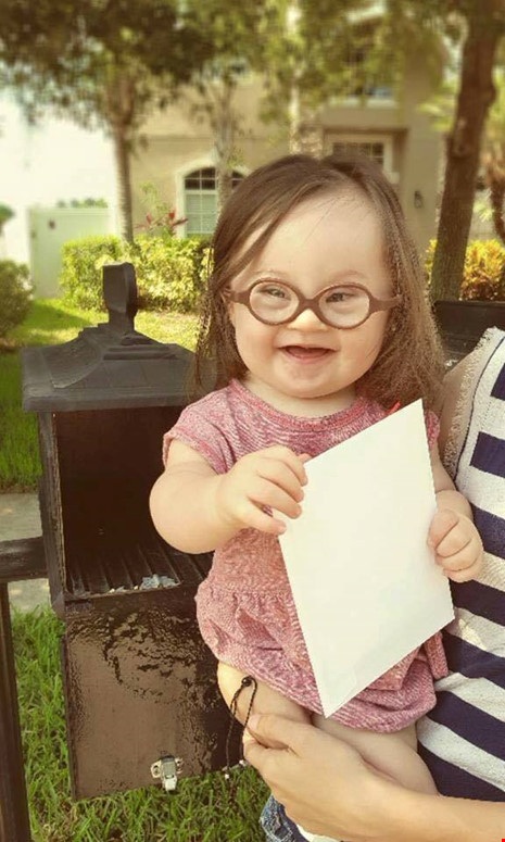 
Bé Emersyn đem đến niềm vui vô bờ cho cha mẹ.
