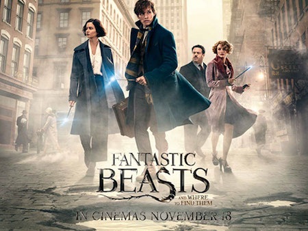 “Đàn em” của “Harry Potter” thống trị phòng vé Bắc Mĩ - 1 “Fantastic beasts and where to find them” hiện đang càn quét các rạp chiếu phim