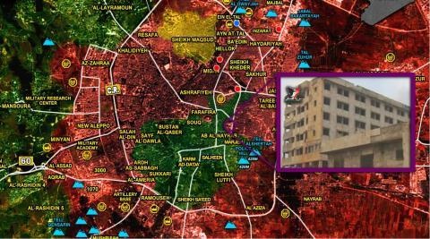 Vì sao Nga - Syria thắng giòn giã tại Aleppo? - 2 Quân chính phủ Syria cắt ngang khu vực nhỏ giữa Nam và Bắc Aleppo để tiêu diệt phiến quân IS