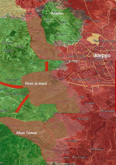 Tổng quan chiến dịch giải phóng Tây Aleppo, vây hãm Idlib - 2 3 điểm nóng ở Tây Aleppo mà quân đội Syria cần phải giải quyết