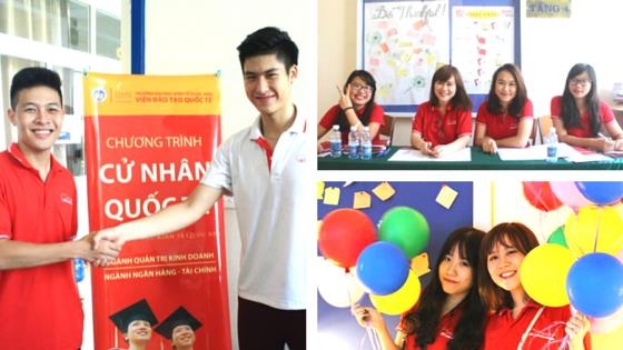 Ngày hội tuyển sinh chương trình Cử nhân Quốc tế tại Trường ĐH Kinh tế Quốc dân - 1 Sinh viên IBD@NEU rạng ngời trong Ngày hội Open day.