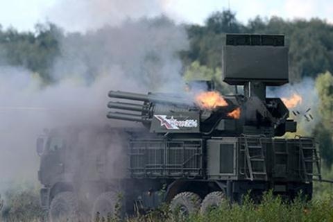 Nga đủ sức bắn rụng Tomahawk chỉ với hệ thống Pantsir-S1 - 2 Hệ thống Pantsir-S1 khai hỏa.