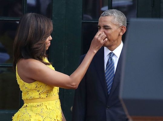 Những khoảnh khắc đời thường của tổng thống Obama - 11 Những khoảnh khắc đời thường của tổng thống Obama - 11