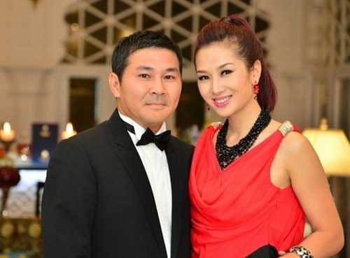Hoa hậu Thu Hương và doanh nhân Hoài Nam
