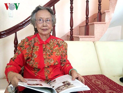 Vĩnh biệt bà Trịnh Thị Ngọ - nữ phát thanh viên tiếng Anh huyền thoại - 3 Bà Trịnh Thị Ngọ - ảnh chụp tháng 9/2015 (Ảnh: Minh Hạnh)