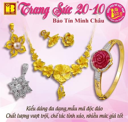 Quà tặng 20/10: Trang sức tuyệt vời – tặng người yêu thương - 2 Quà tặng 20/10: Trang sức tuyệt vời – tặng người yêu thương - 2