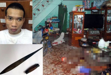 Tây “ngáo”, ta “ngáo” và những bi hài kịch - 3 Đối tượng Hùng được cho là đã sát hại song thân khi lên cơn ngáo đá.