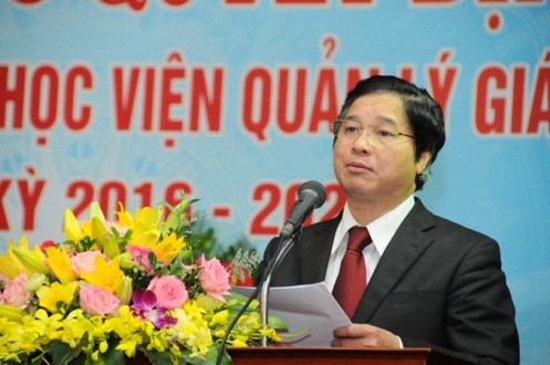 GS.TS Phạm Quang Trung được bổ nhiệm làm Giám đốc Học viện Quản lý giáo dục - 2
Tân Giám đốc Học viện Quản lý giáo dục Phạm Quang Trung