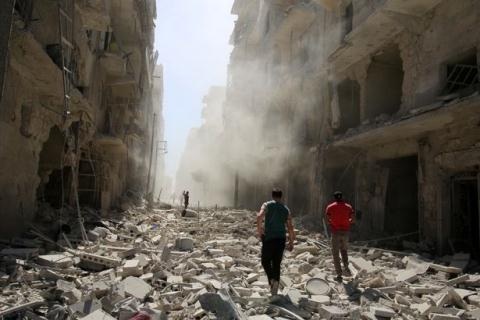 Bên trong hộp đêm ở nồi hơi Aleppo - 4 Cảnh tượng tiêu điều tại Aleppo