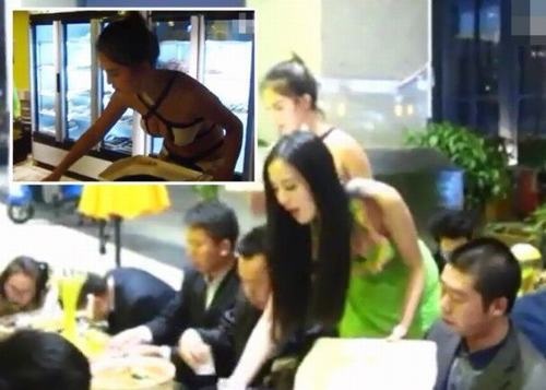 TQ: Người đẹp bikini khiến quán ăn "cháy chỗ" - 4 TQ: Người đẹp bikini khiến quán ăn "cháy chỗ" - 4