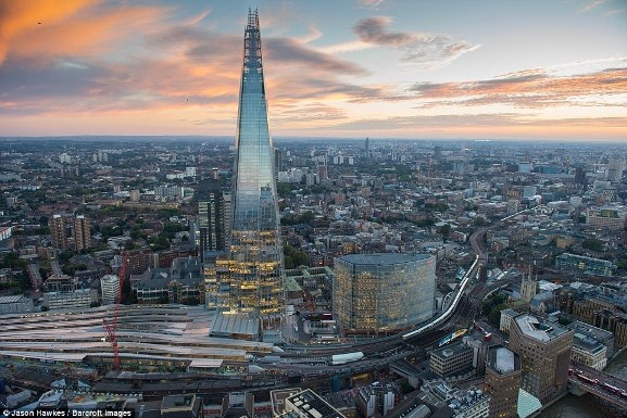 Những bức ảnh tuyệt đẹp chụp London từ trên cao - 4