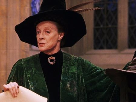 Nhân vật Giáo sư Minerva McGonagall do nữ diễn viên gạo cội Maggie Smith đảm nhận