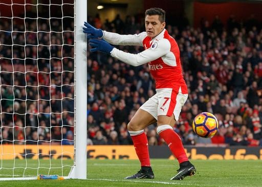 5 chân sút đua tranh giành “Chiếc giày vàng” Premier League 2016/17 - 2
Alexis Sanchez
