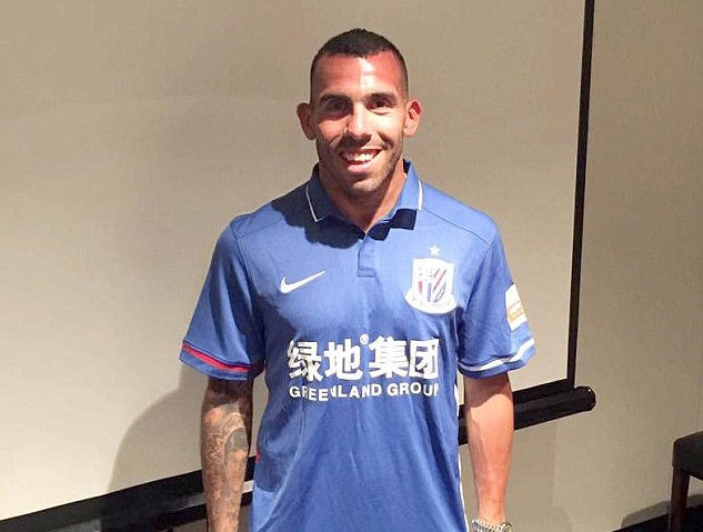 Carlos Tevez chính thức tới Trung Quốc, nhận lương cao nhất thế giới - 1 Carlos Tevez chính thức gia nhập CLB Shanghai Shenhua