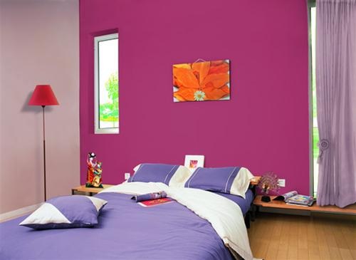 
Màu tím thể hiện sự dịu dàng, tinh tế
