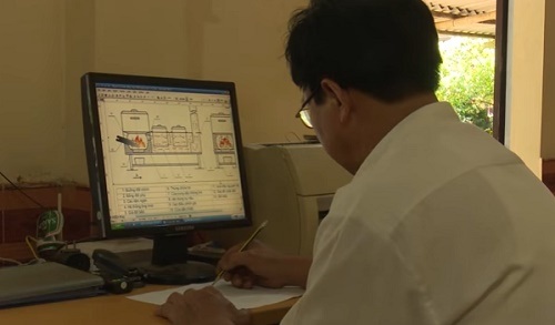 Độc đáo với bếp đốt lửa siêu tiết kiệm nhiên liệu, thân thiện với môi trường - 2 Độc đáo với bếp đốt lửa siêu tiết kiệm nhiên liệu, thân thiện với môi trường - 2