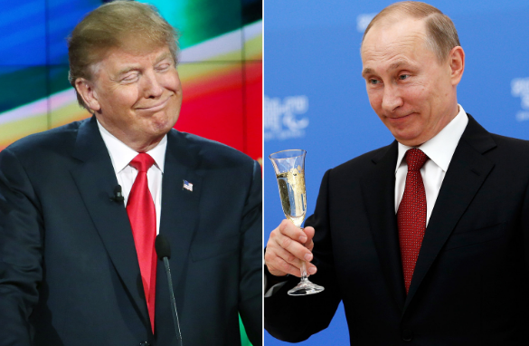 Tổng thống Putin: Ông Trump là người khôn ngoan - 1
Tổng thống Nga Vladimir Putin (phải) và Tổng thống đắc cử Mỹ Donald Trump. (Ảnh: Getty)